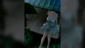 Sitting Watch The Rain - 2D animation on Crohasit