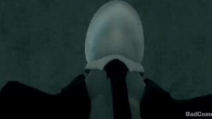 Slenderwoman - slender animation on Crohasit
