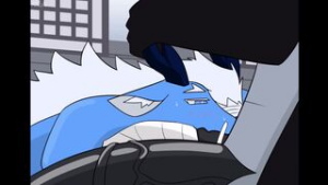 Snake and dragon (SOUND) - 2D animation on Crohasit