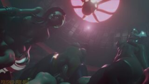 Sombra, Pharah & Symmetra “CC Riding” contest.[Polished Jade Bell] - Overwatch animation on Crohasit