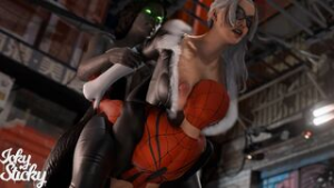 Spidey & The Cat Part 3 [IckySticky][4K] - ﻿3D animation on Crohasit