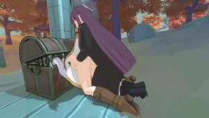 [SteamySenpai] Fern Frees Frieren From A Mimic Figure [No Music] - sousou no frieren | frieren beyond journeys end animation on Crohasit