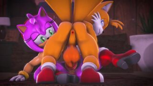 Tails x Amy [ScrewingWithSFM] - ﻿3D animation on Crohasit