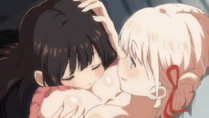 Takina Lying On Chistato’s Breasts [Clothed][Or2] - lycoris recoil animation on Crohasit