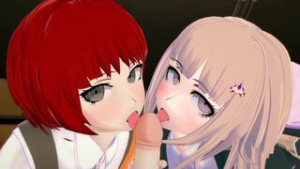 Teamwork Blowjob Compilation - ﻿3D animation on Crohasit