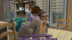 Thanksgiving Denise Special - The sims 4 animation on Crohasit