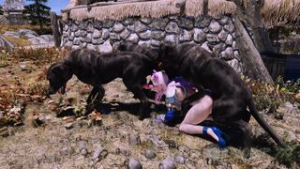 The Animal Mansion part 03 ##Free content at X.com## - The Elder Scrolls V: Skyrim animation on Crohasit