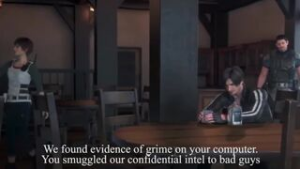 The Blackmail - Resident Evil animation on Crohasit