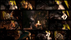 The Cave Monster – Samira – PMV - ﻿3D animation on Crohasit