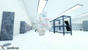 The mouse hunted the cat - ﻿3D animation on Crohasit