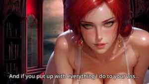The perfect anal-slut training by Triss Merigold – Part 3 Chastity release! (Preview) - ﻿3D animation on Crohasit