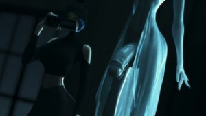 The silver lady - ﻿3D animation on Crohasit