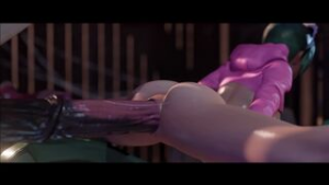 [TheBartender] Kiriko x Horse – 4k Sound - ﻿3D animation on Crohasit