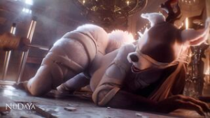 This is what being alone in a castle leads to (NuDaYa) - ﻿3D animation on Crohasit
