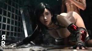 Tifa in Dungeon 01 - Final Fantasy vii animation on Crohasit