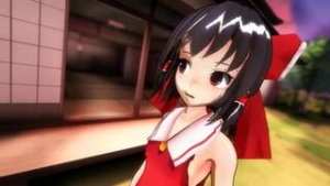 Touhou Reimu_Alice Plus [SIEN] - ﻿3D animation on Crohasit