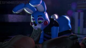 Toy Bunny Blowjob - Five Nights at Freddy's animation on Crohasit