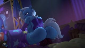 Trixie and Spike [hooves-art] - ﻿3D animation on Crohasit