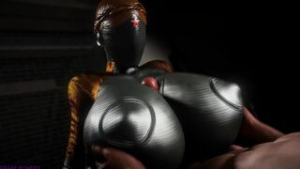 Twin big titty fuck [Drakepowers] - ﻿3D animation on Crohasit