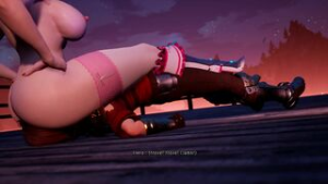 Under Witch: Alice Hip Drop - ﻿3D animation on Crohasit