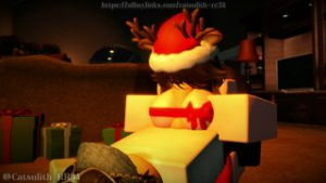 Unwrapping and pounding my present~ | Christmas Special 2025 - ﻿3D animation on Crohasit