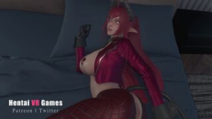 [VR] Succubus Side Fuck Fun - ﻿3D animation on Crohasit