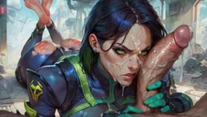 Viper compilation - valorant animation on Crohasit