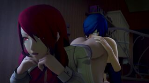 Visiting Mitsuru’s Room At Night [Amateurthrowaway] - ﻿3D animation on Crohasit