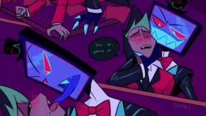 Vox and His Play-Thing [TobinArts] - Hazbin Hotel animation on Crohasit