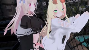 [Vtuber] Faerie Queene X Nene - ﻿3D animation on Crohasit