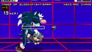 Weresonic x Neco Arc chaos - Mugen animation on Crohasit