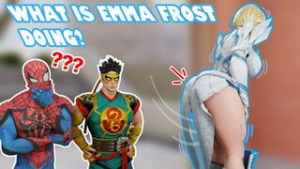 What is Emma Frost Doing (nude) - ﻿3D animation on Crohasit