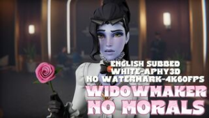 Widow – No Morals [SUB][NO WM][White][Aphy3D][4K60FPS] - ﻿3D animation on Crohasit