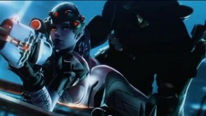 Widowmaker on sniper duty (VGErotica) - ﻿3D animation on Crohasit