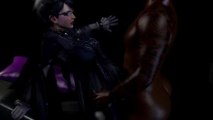 Witch and Black man - ﻿3D animation on Crohasit