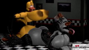 Withered Chica X Molten Freddy - ﻿3D animation on Crohasit