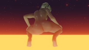 Yorha Anal Ball - ﻿3D animation on Crohasit