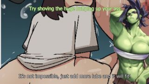 Your new life in a tribe of orcs – Futa joi - Asmr animation on Crohasit