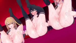 Yukinoshita Yukino Yuigahama Yui Isshiki Iroha HMV - iwara animation on Crohasit