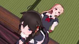 YuyuyuMMD Futa 4 - ﻿3D animation on Crohasit