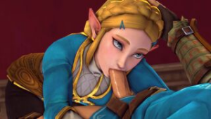 Zelda Gives Link A Reward[4K] - The Legend of Zelda animation on Crohasit