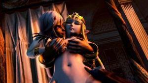Zelda cia and link – KaminaKirei - The Legend of Zelda animation on Crohasit