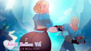 Zelda’s massive booty clapping - 2D animation on Crohasit