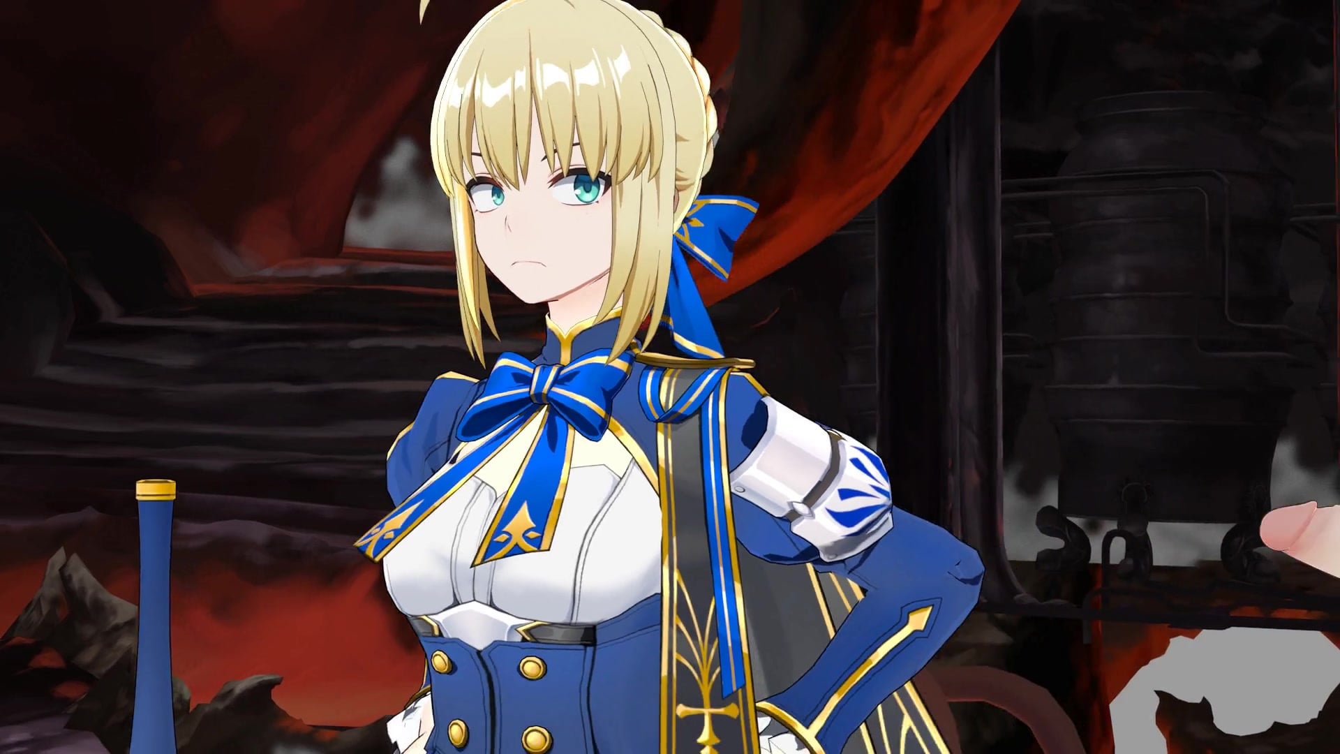 Artoria Pendragon - Fate animation on Crohasit