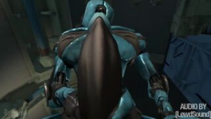 assaultron facefucks you - Fallout animation on Crohasit