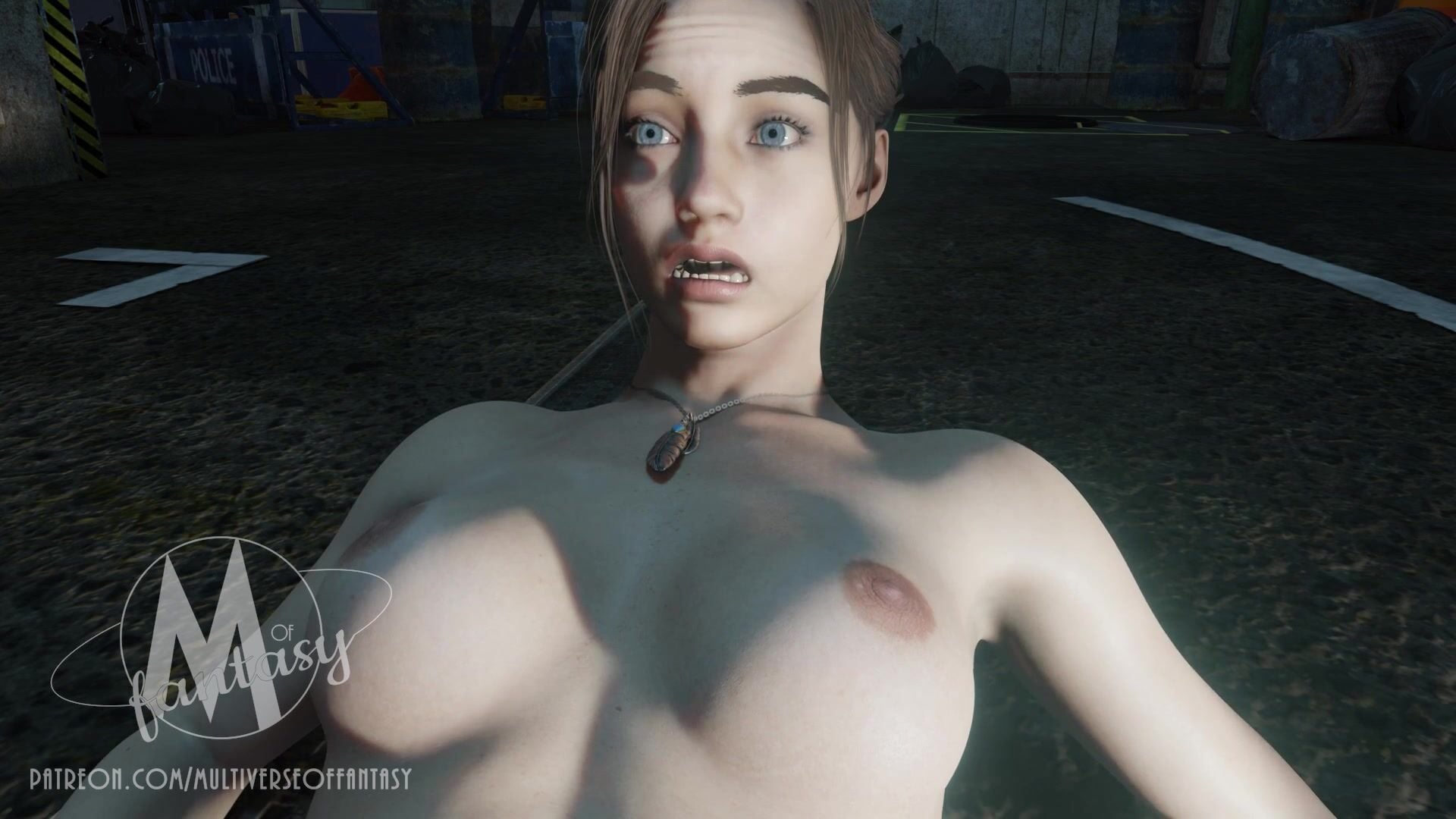 Claire vs Licker - ﻿3D animation on Crohasit