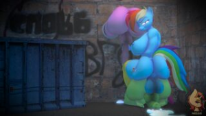 dash working the corner - ﻿3D animation on Crohasit