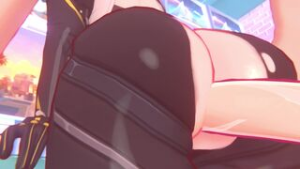 filling evelyn’s big ass - zenless zone zero animation on Crohasit