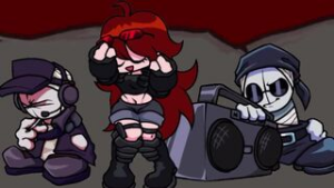 friday night funkin girlfriend flashing - 2D animation on Crohasit