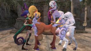 futa anthro gangbang - ﻿3D animation on Crohasit